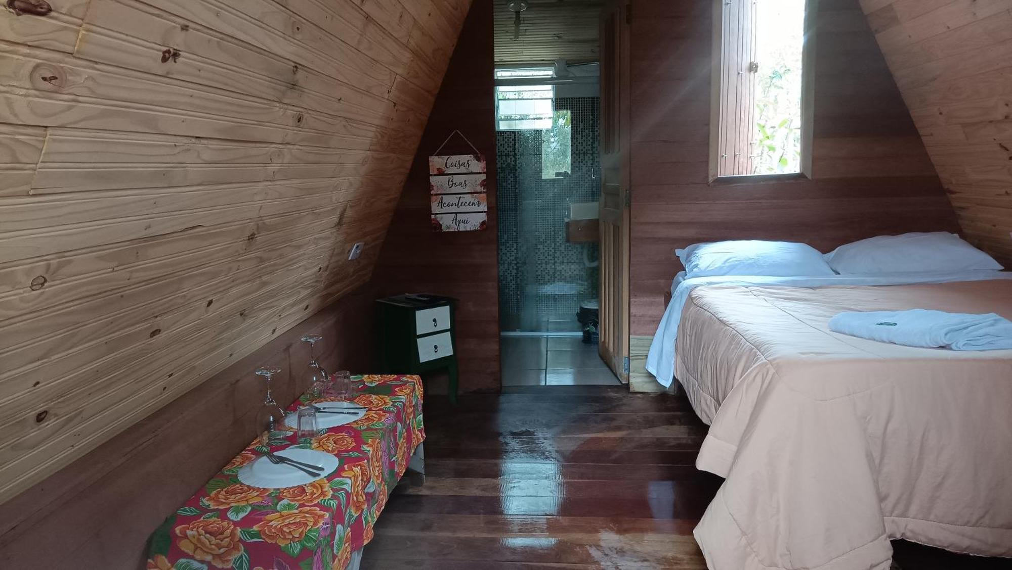 Chales E Camping Do Robinho 1 Sao Tome das Letras Exterior photo